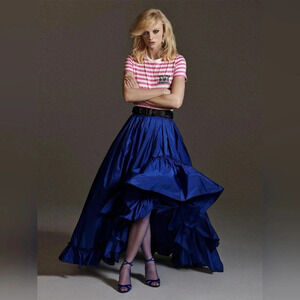 MaxMara Silk Skirt Size 4 Silk Blend